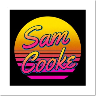 Sam Personalized Name Birthday Retro 80s Styled Gift Posters and Art